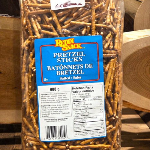 Salted Pretzel Sticks 908 g.